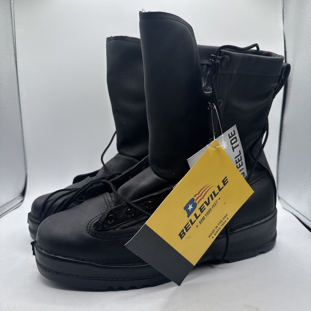 Belleville Waterproof Steel Toe Flight & Flight Deck Boot 800ST Size 8.5 Wide